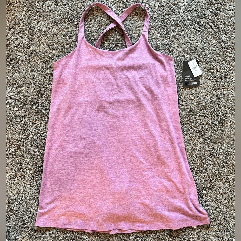 NWT Gap Fit Tech Brushed Active Mini Dress